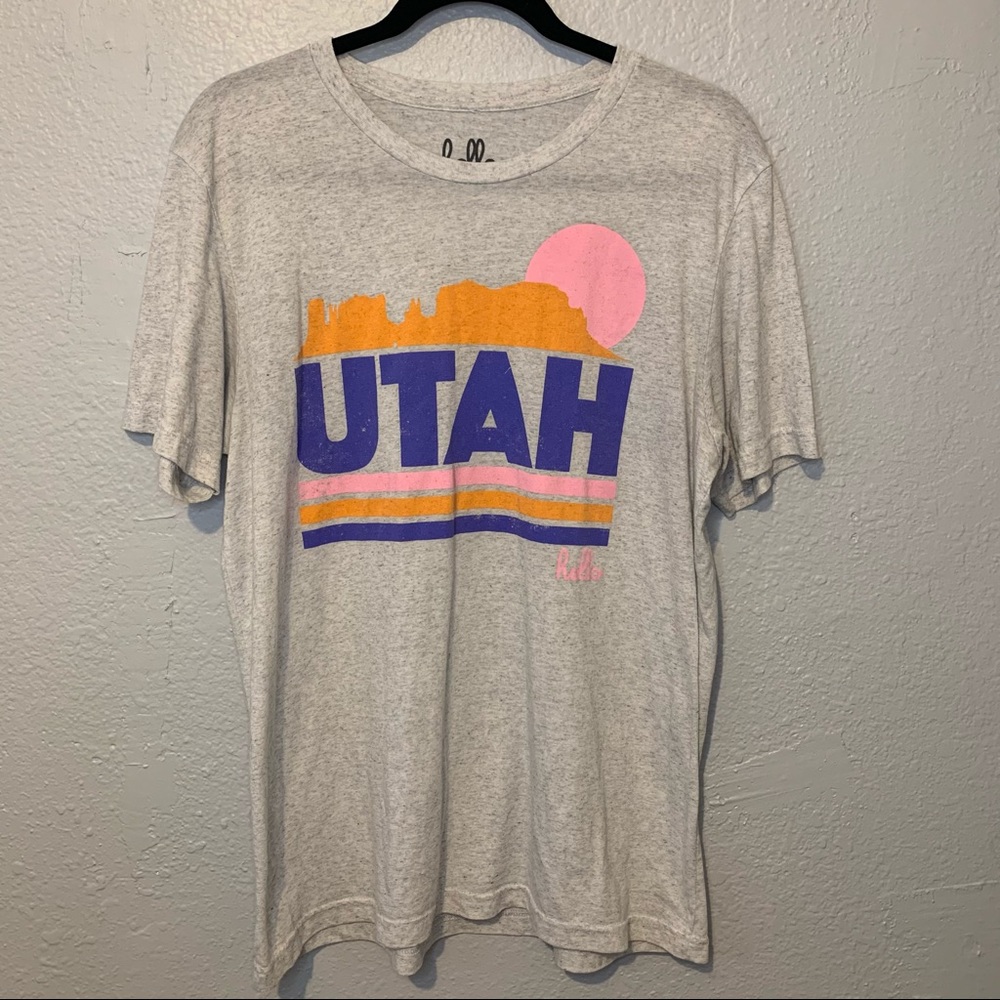 Hello Utah Graphic Tshirt